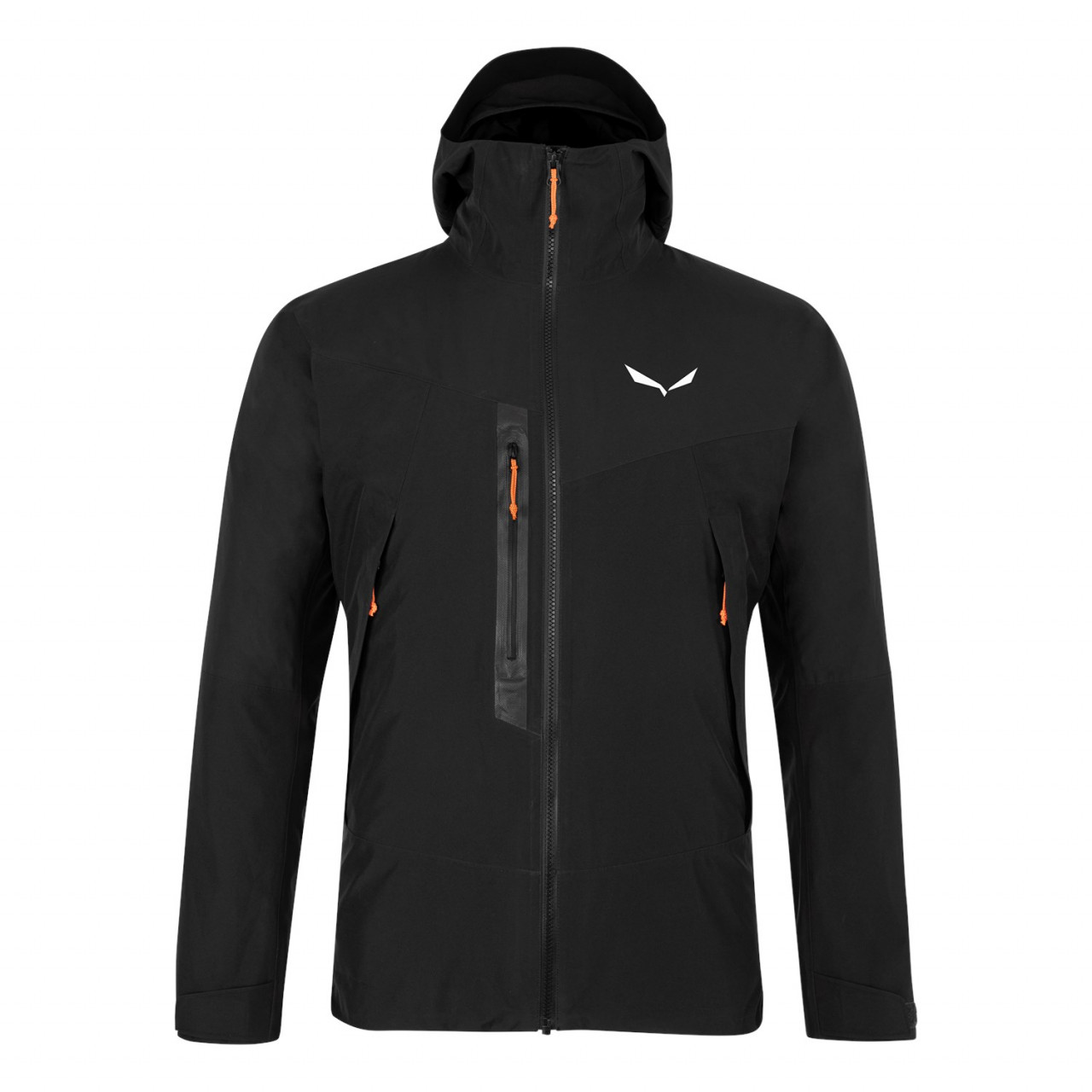 Chaqueta Hardshell Hombre Chile - Salewa Stelvio GORE-TEX® - Negras - SGEJ-67908